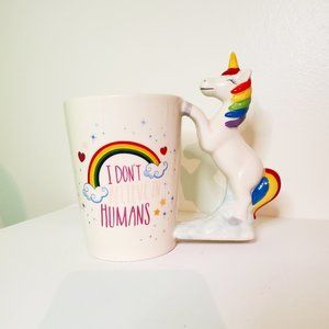 Unicorn Rainbow Novelty Coffee/Tea Mug
